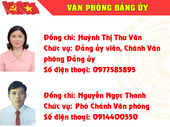 van phong dang ủy.